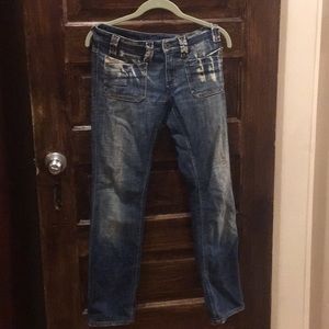 Diesel Keate Straight Leg Jeans